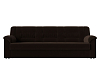 Прямой диван Карелия (коричневый цвет)