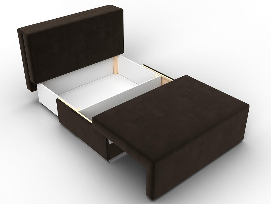 Диван прямой Лагуна (коричневый;бежевый)