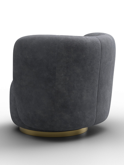 Кресло Лига-072 (brut 16 темно-серый)