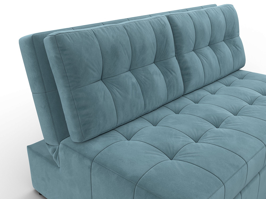 Диван прямой Лига-107 (140) (seven 113 бирюзовый)