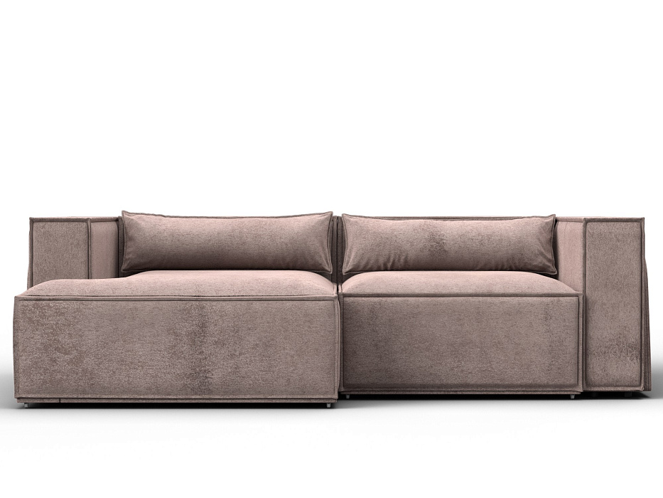 Диван угловой Лига-061 угол левый (tower 05 бежевый)