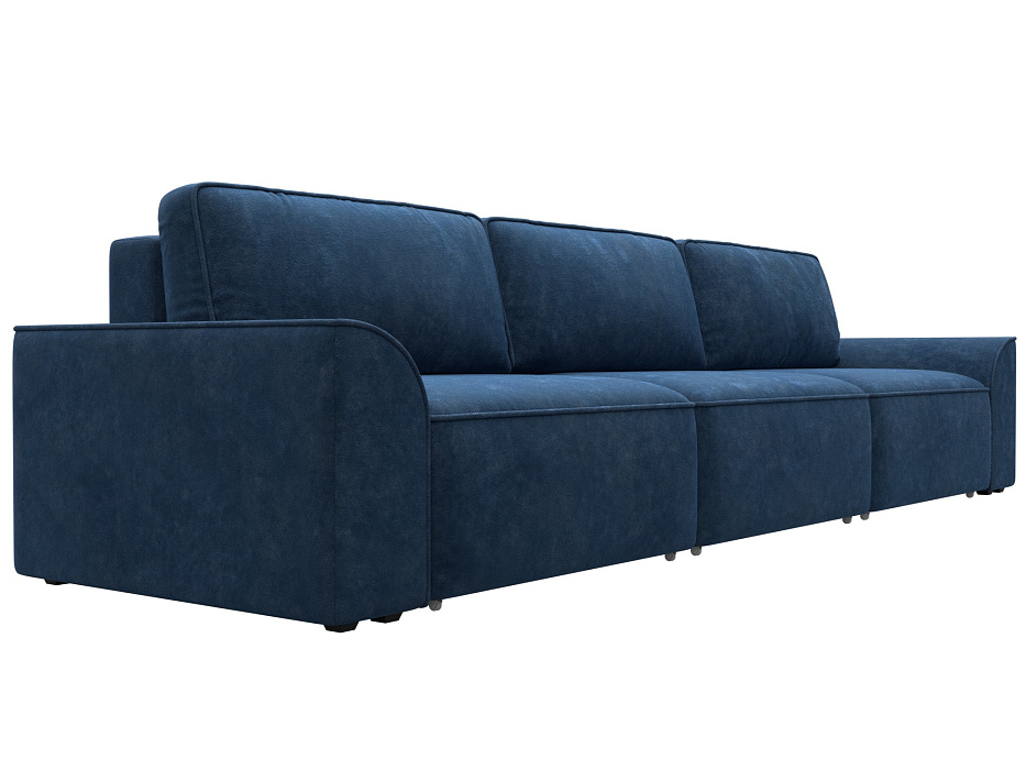 Диван прямой Лига-048 НПБ Лонг (brut 11 синий) Диван прямой Лига-048 НПБ Лонг (brut 11 синий)