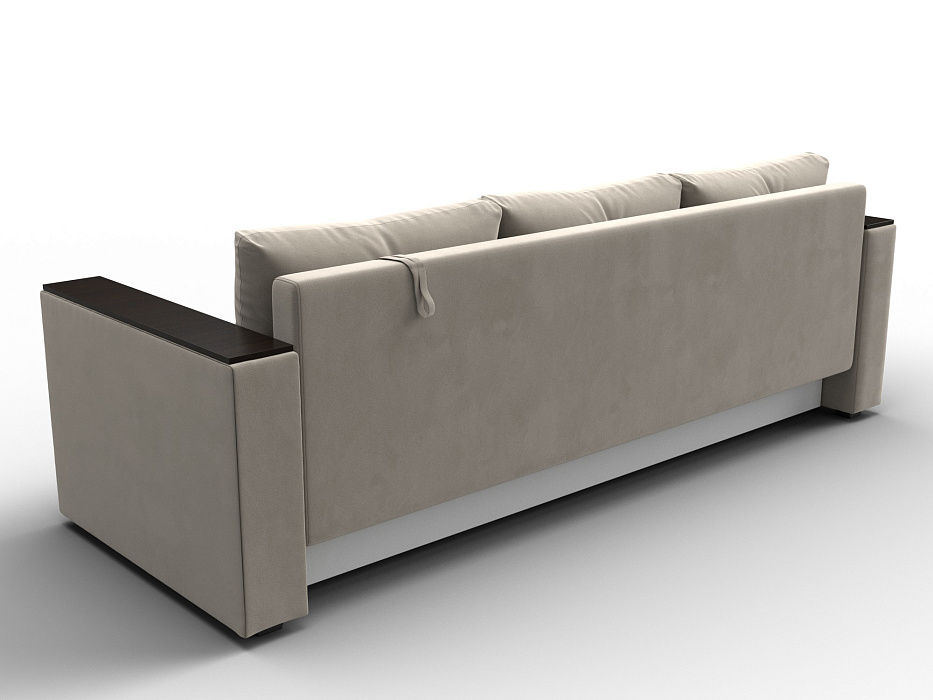 Диван прямой Атланта без стола (бежевый)