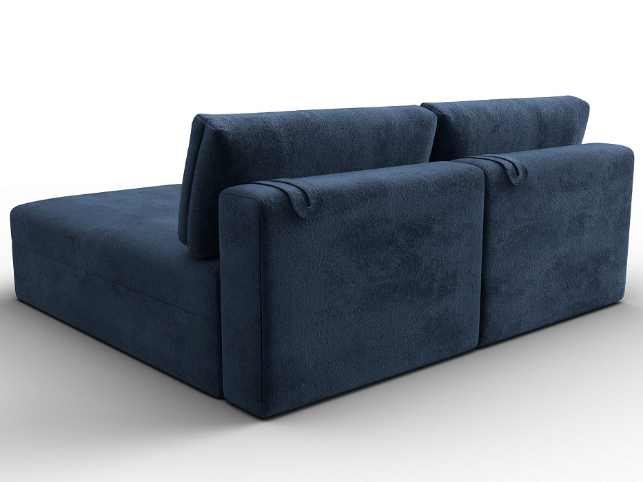 Диван угловой модульный Лига-060 НПБ угол универсальный (tower 13 синий)