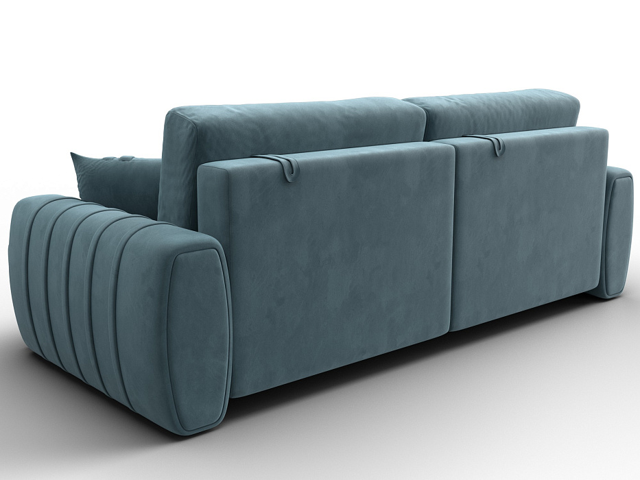 Диван прямой Лига-057 НПБ (seven 113 бирюзовый)