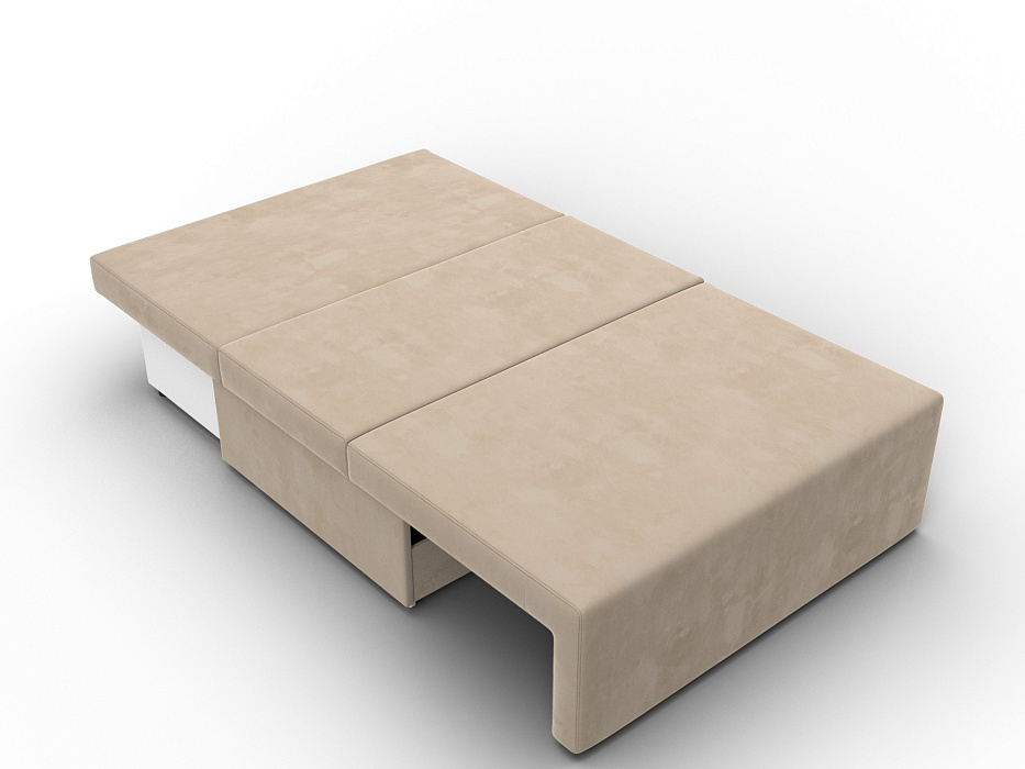 Диван прямой Лагуна (seven 729 бежевый;seven 727 коричневый)