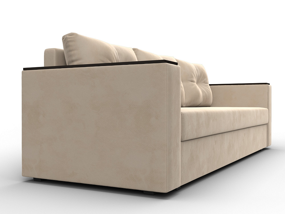 Диван прямой Атланта без стола (seven 729 бежевый)
