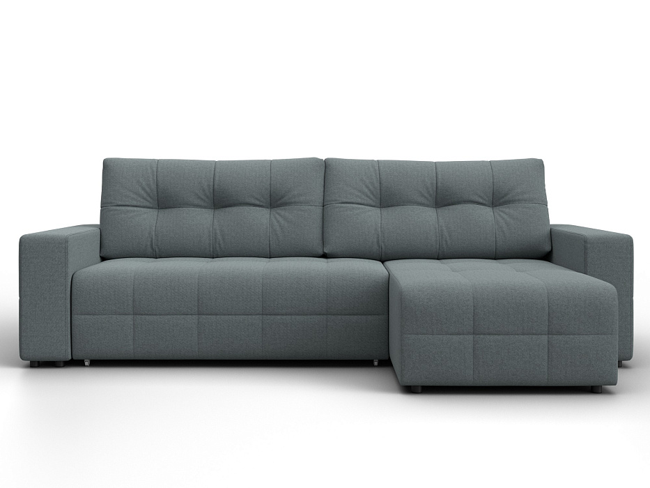 Диван угловой Лига-122 угол универсальный (амур 07 серый)