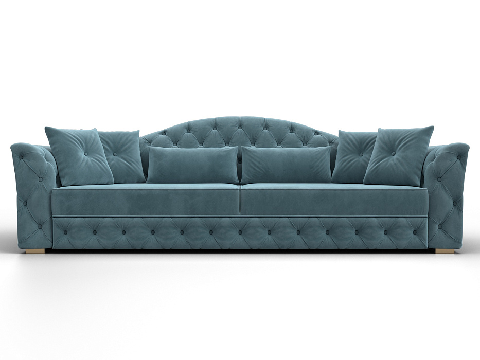 Диван прямой Артис (seven 113 бирюзовый)