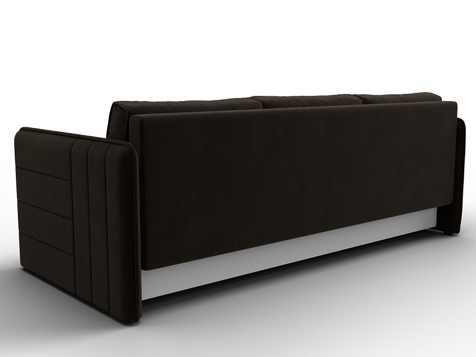 Диван прямой Слим (коричневый)