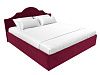 Интерьерная кровать Афина 200 (бордовый цвет)