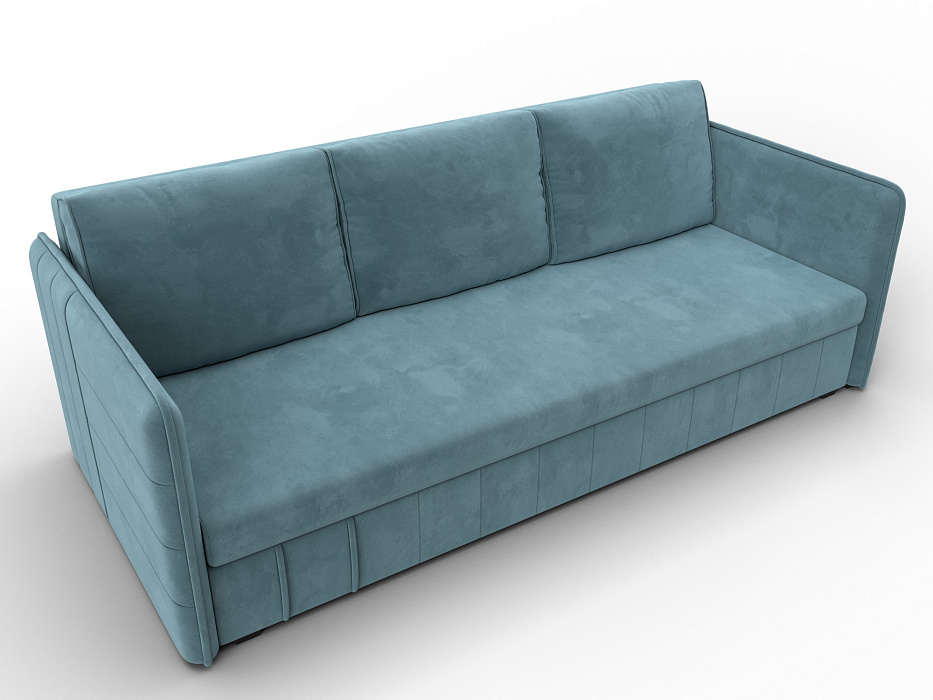 Диван прямой Слим (бирюзовый)