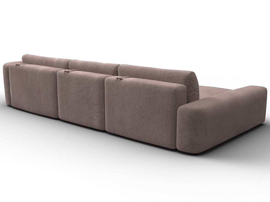 Диван угловой Лига-066 НПБ Лонг угол левый фото в интернет-магазине Лига Диванов