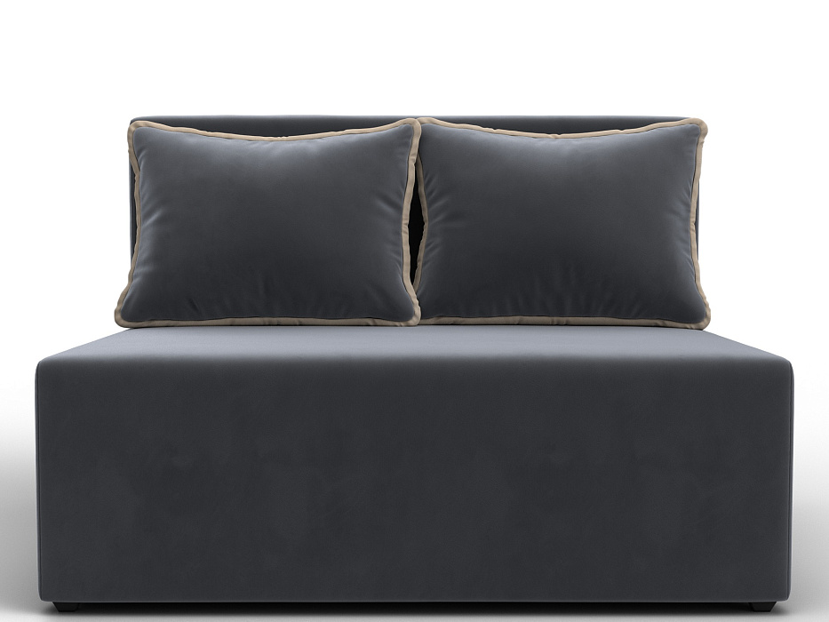 Диван прямой Лагуна (seven 17 серый;seven 729 бежевый)