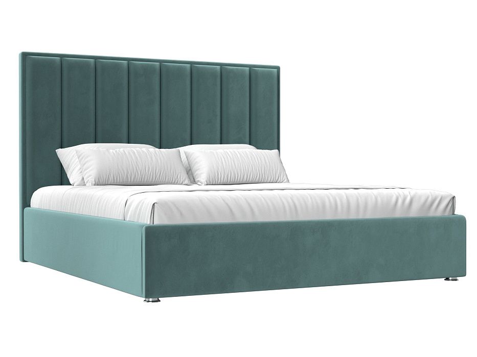 Интерьерная кровать Афродита 160 (бирюзовый цвет)