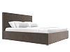 Интерьерная кровать Кариба 160 (коричневый)