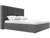 Интерьерная кровать Аура 160 (серый)