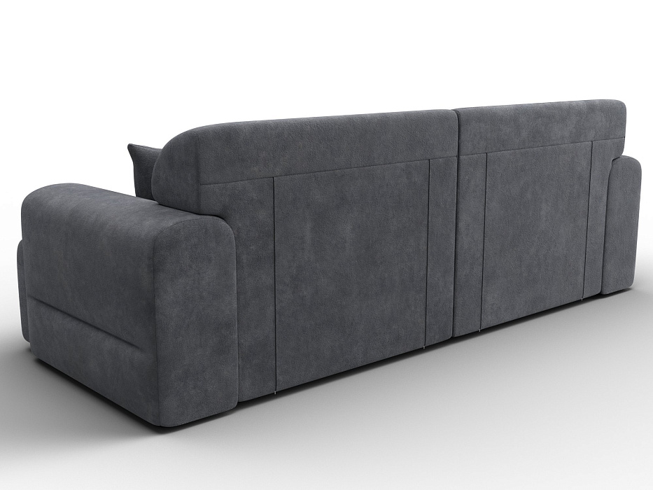 Диван прямой Лига-109 НПБ (brut 16 темно-серый)