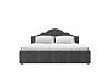 Интерьерная кровать Афина 160 (серый)