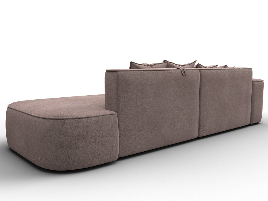 Диван угловой Лига-065 угол левый (tower 05 бежевый)