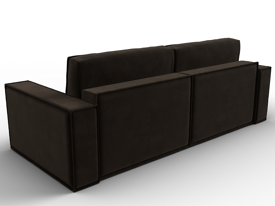 Диван прямой Куба (коричневый)