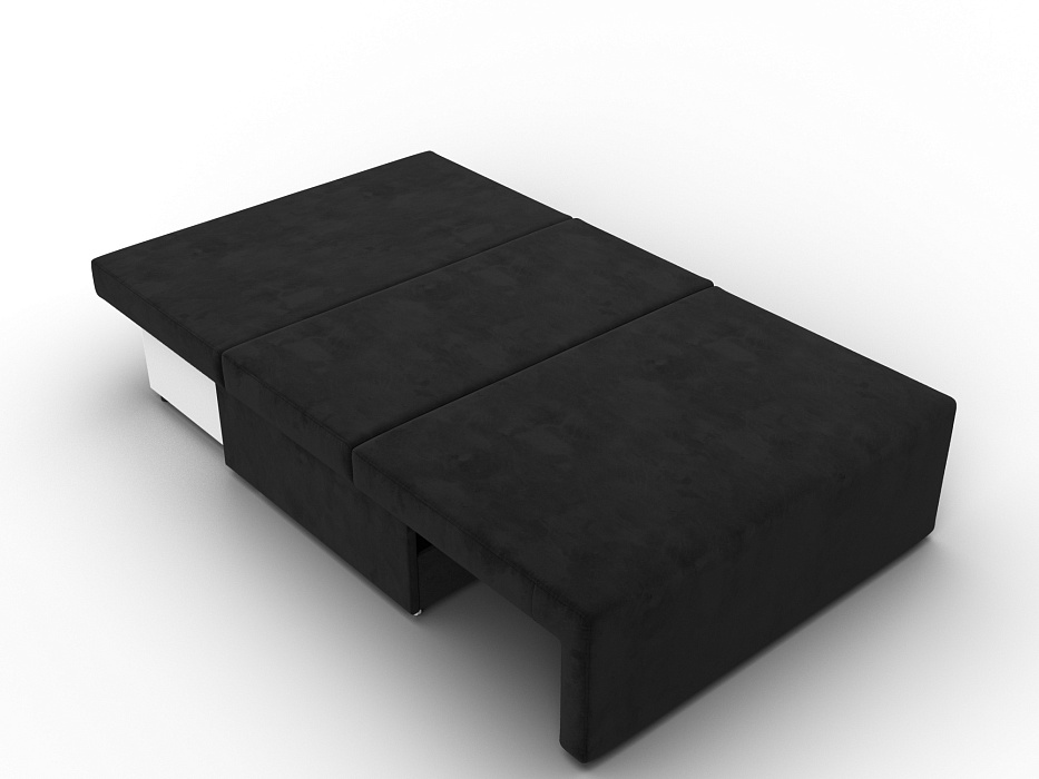 Диван прямой Лагуна (seven 35 черный;seven 729 бежевый)