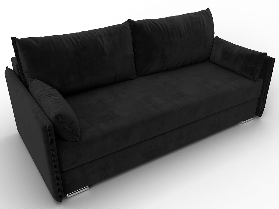 Диван прямой Сайгон (seven 35 черный)