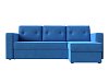 Угловой диван Принстон правый угол (голубой цвет)