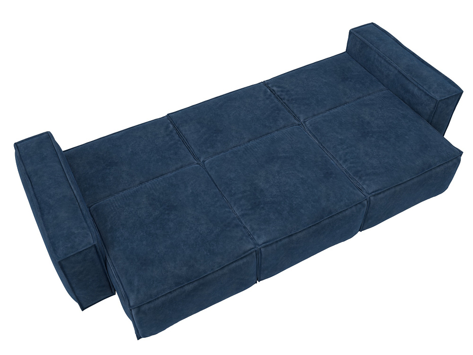 Диван прямой Лига-081 НПБ Лонг (brut 11 синий)