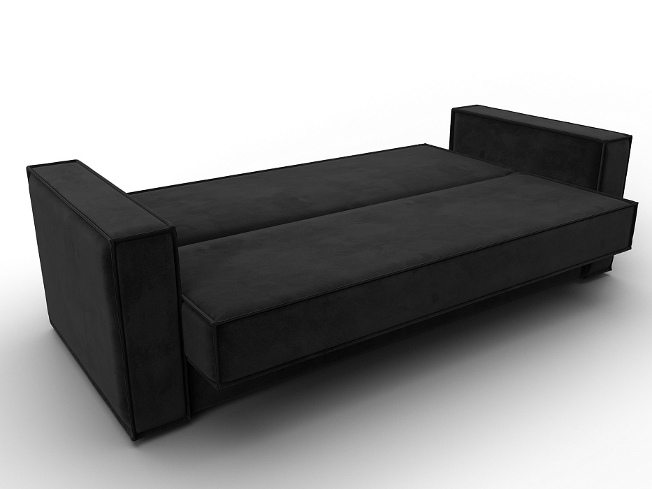 Диван-книжка Куба (черный)