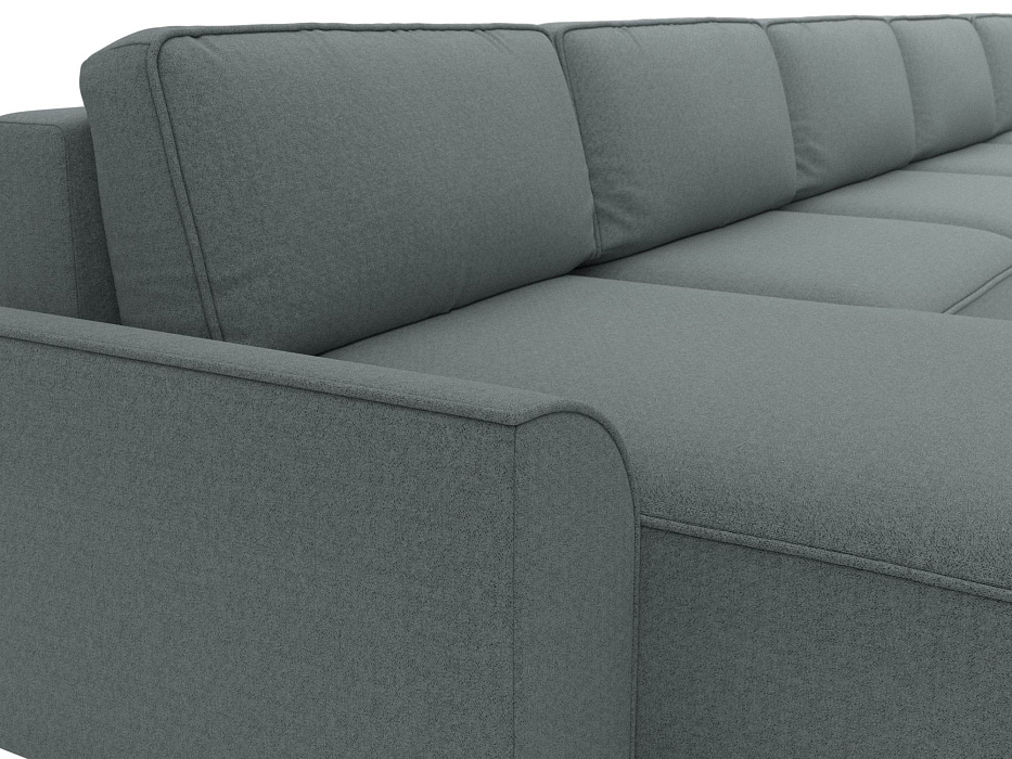 Диван П-образный Лига-048 НПБ МегаЛонг (амур 07 серый) Диван П-образный Лига-048 НПБ МегаЛонг (амур 07 серый)