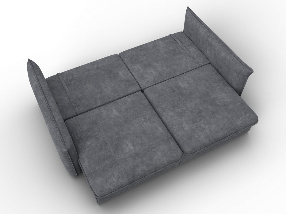 Диван прямой Лига-100 НПБ (brut 16 темно-серый)