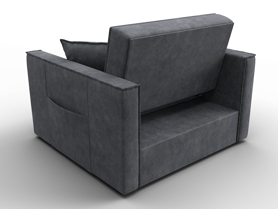 Кресло-кровать Лига-104 (80) (brut 16 темно-серый)