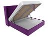 Интерьерная кровать Ларго 160 (фиолетовый цвет)