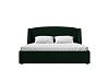 Интерьерная кровать Лотос 180 (зеленый)