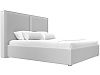 Интерьерная кровать Аура 200 (белый цвет)