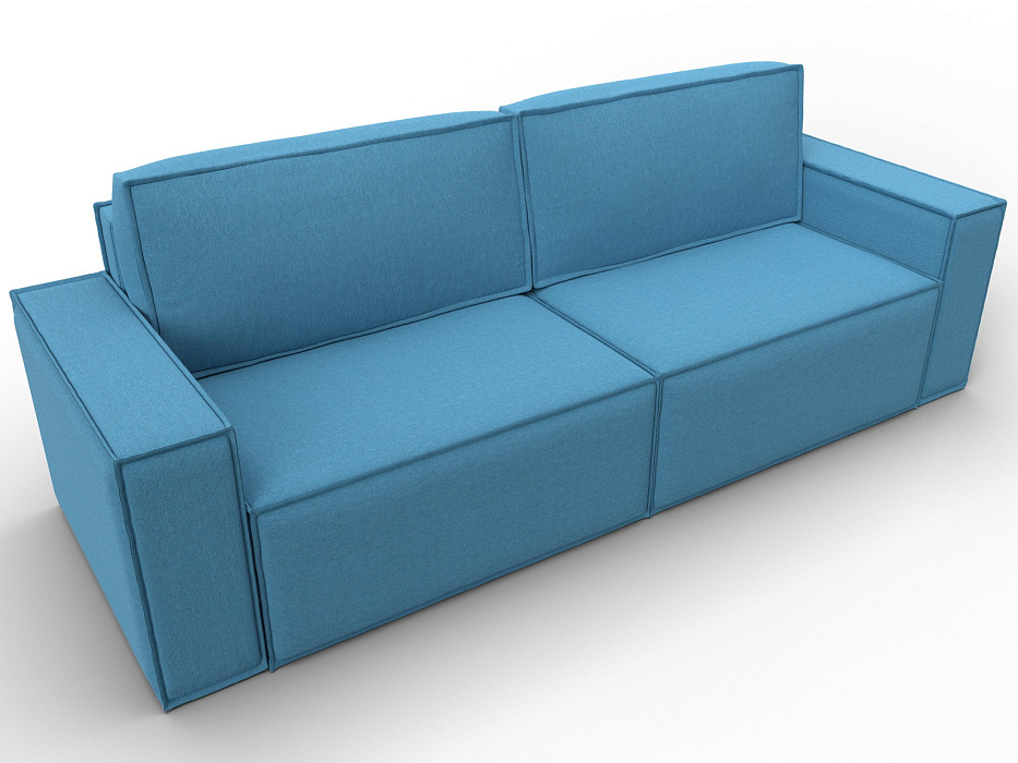 Диван прямой Куба Лайт (амур 10 голубой) Диван прямой Куба Лайт (амур 10 голубой)