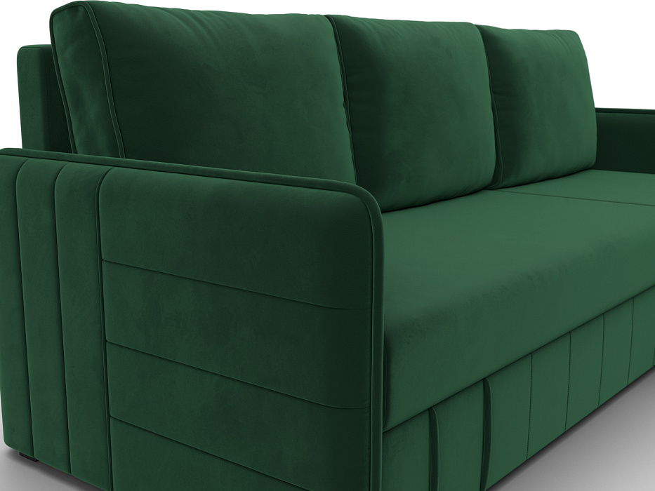 Диван угловой Слим угол универсальный (зеленый)