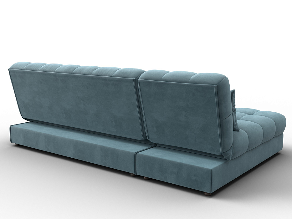 Диван угловой Лига-116 НПБ угол левый (seven 113 бирюзовый)