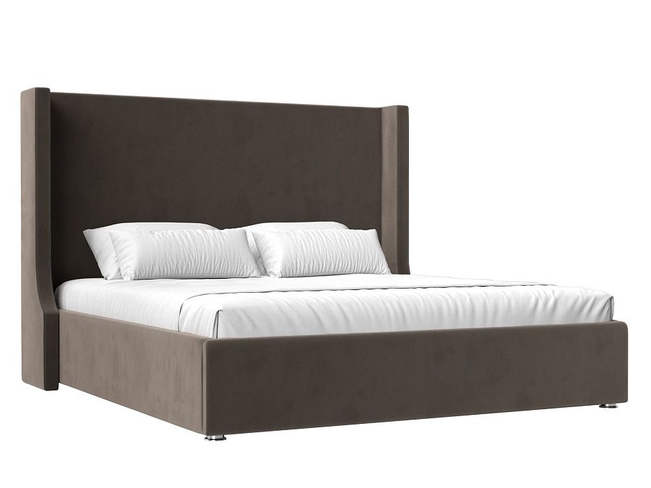 Интерьерная кровать Ларго 180 (коричневый)