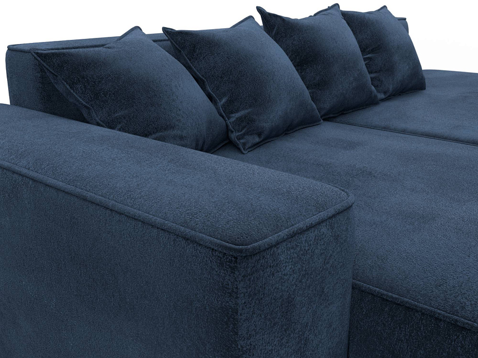 Диван угловой Лига-065 угол левый (tower 13 синий)