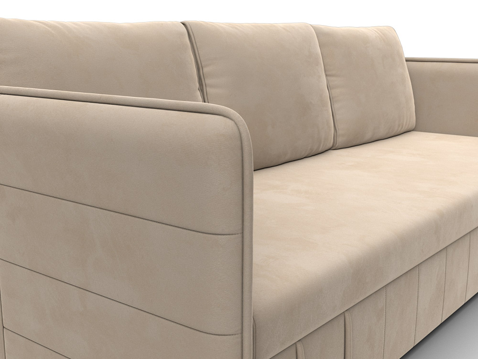 Диван прямой Слим (бежевый) Диван прямой Слим (бежевый)