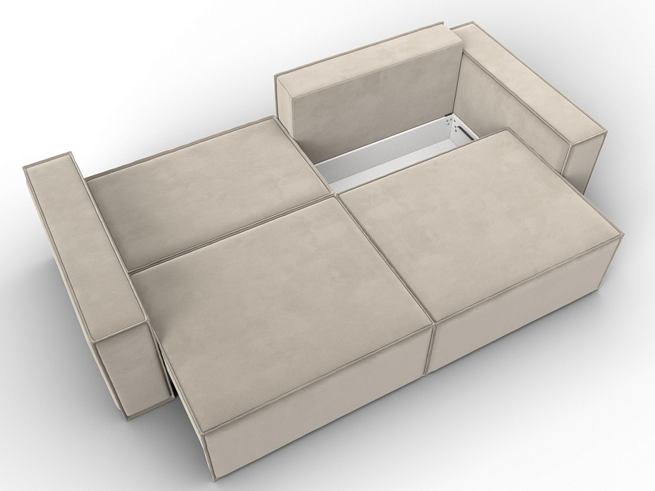 Диван прямой Куба (бежевый)