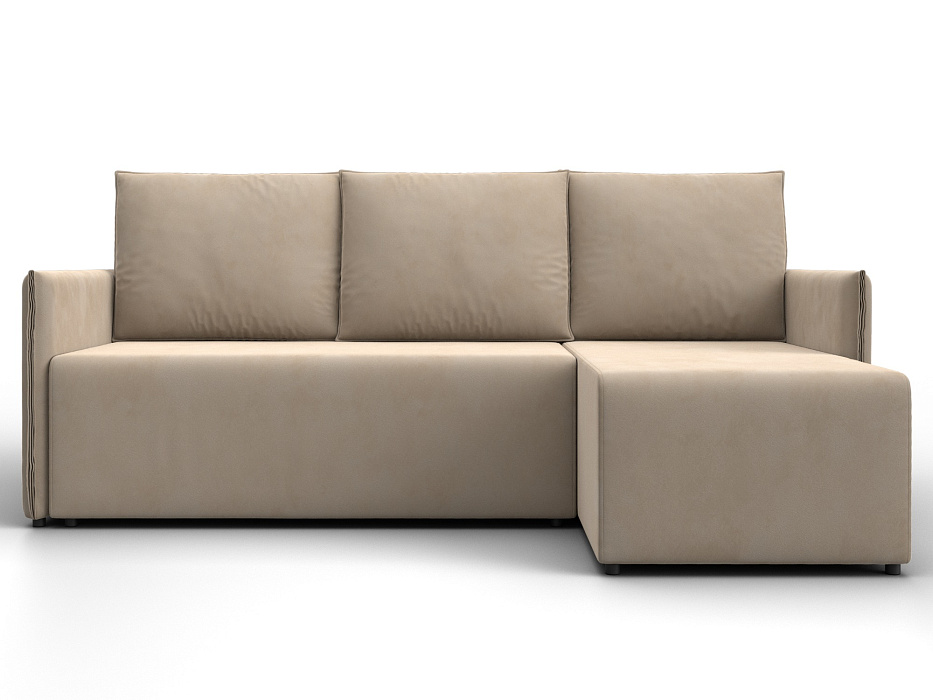 Диван угловой Лига-124 угол универсальный (seven 729 бежевый)