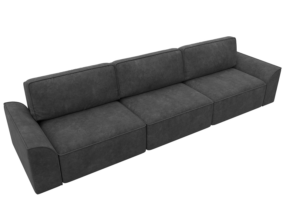 Диван прямой Лига-048 НПБ Лонг (brut 16 темно-серый) Диван прямой Лига-048 НПБ Лонг (brut 16 темно-серый)