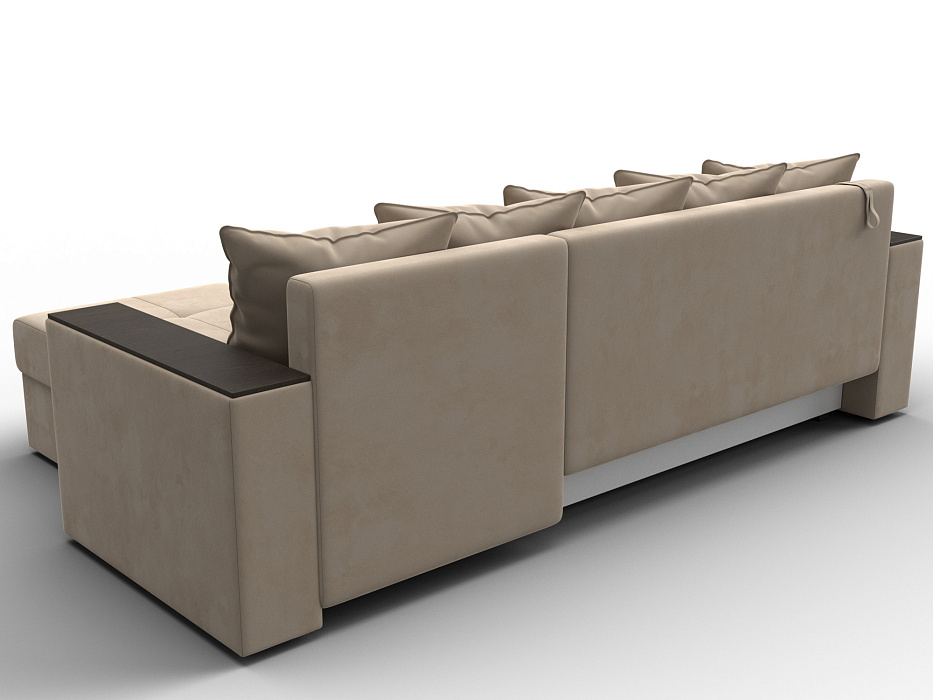 Диван угловой Дубай Лайт угол универсальный (seven 729 бежевый)