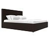 Интерьерная кровать Кариба 160 (коричневый цвет)