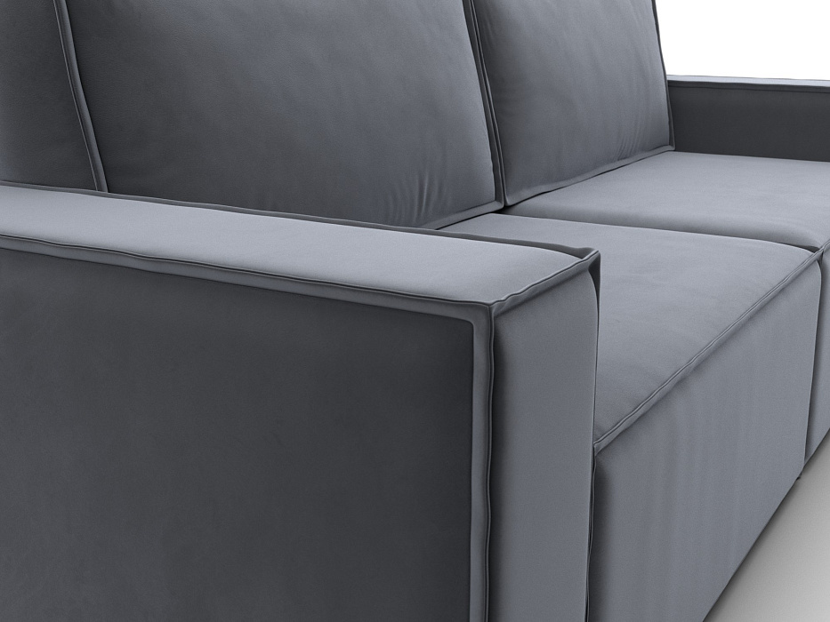 Диван прямой Куба (серый)