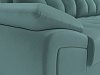 Угловой диван Нэстор правый угол (бирюзовый цвет)