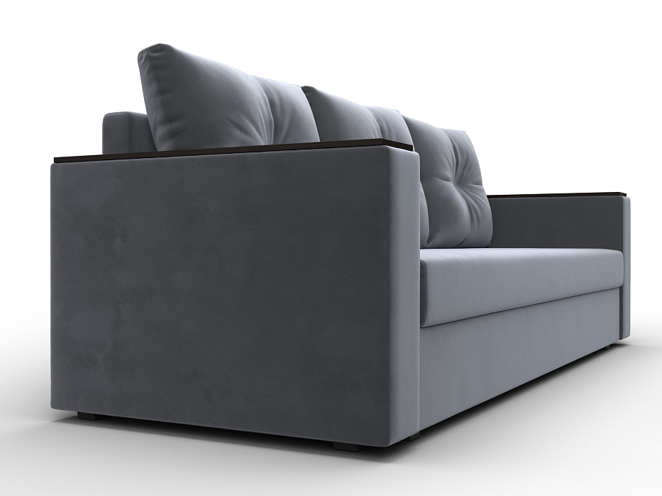 Диван прямой Атланта без стола (seven 17 серый)